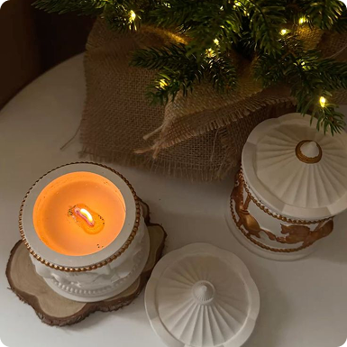 Свеча карусель