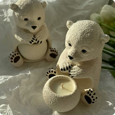 Свеча Мишка Умка