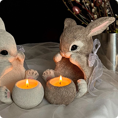 Свечка кролик